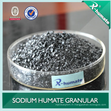 Humate superbe de sodium 100% soluble dans l&#39;eau pour la poudre / flocons / cristal liquides d&#39;engrais